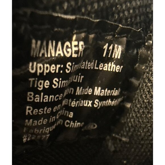 DS Work Men's Manager Slip Resistant Slip On Black Shoes Size 11 - Picture 10 of 10